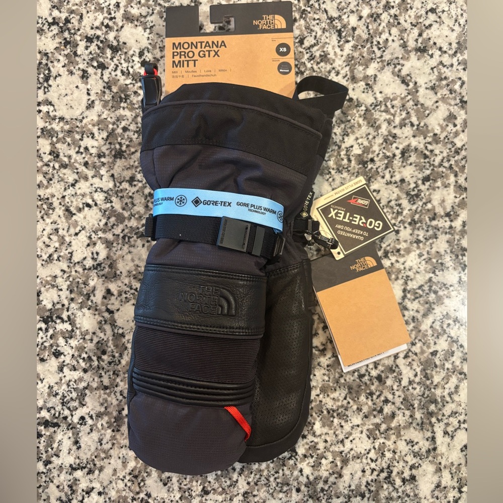 $150 NEW The North Face Women’s Montana Pro SG GTX Mittens Gloves Gore-Tex